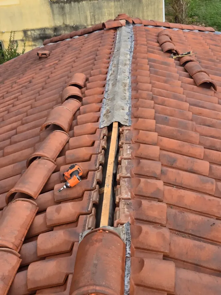 Réparation toiture près de Crémieu