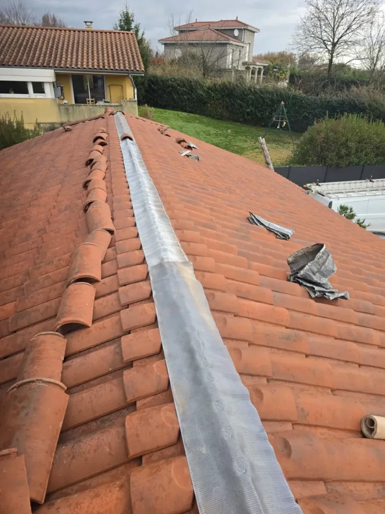 Zinguerie rénovation toiture près de Crémieu