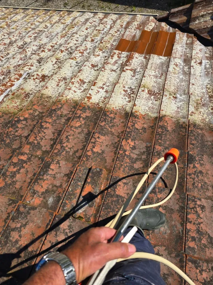 Urgence intervention infiltration toiture près de Crémieu